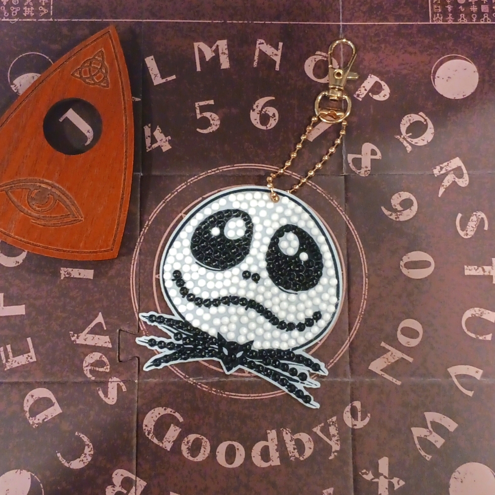 NBC- Jack Skellington Keychain- Handcrafted